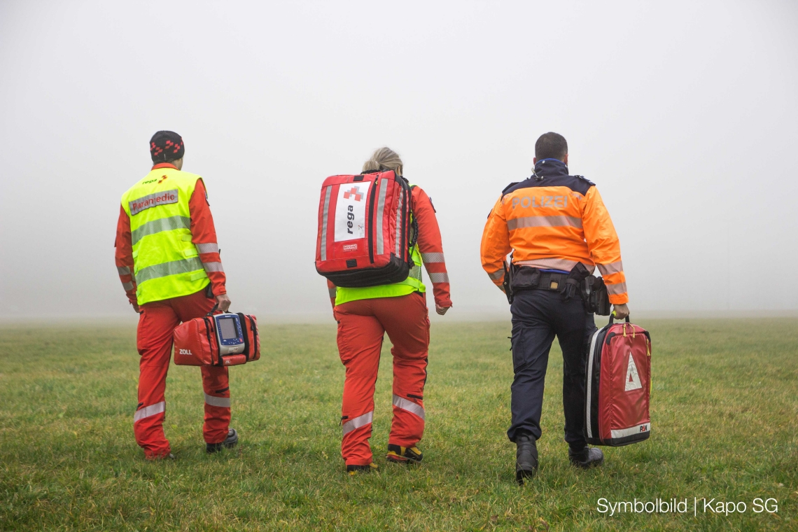 Symbolbild Polizei Rega